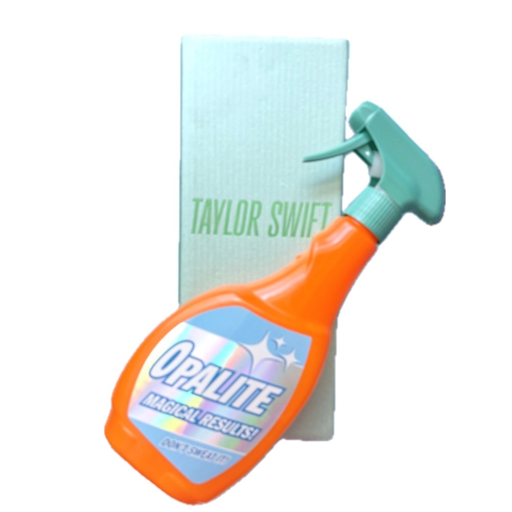 Taylor Swift Summer Merch Opalite Spray Bottle Orange Teal Holographic New - Picture 6 of 7